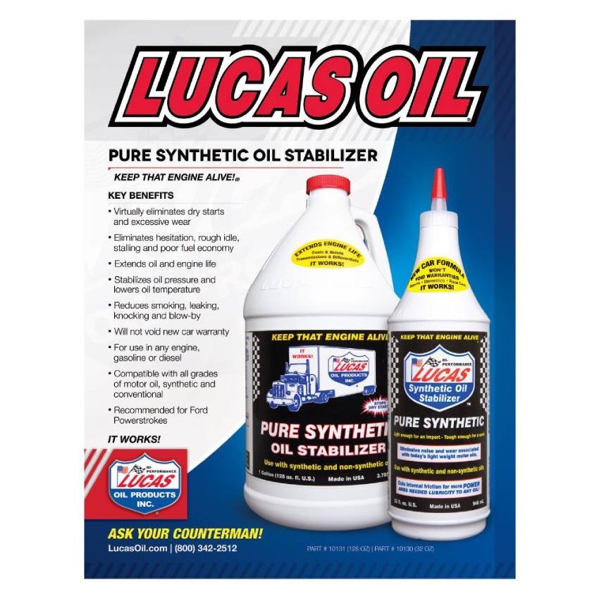 LUCAS Oil Synthetic Stabilizer 32oz