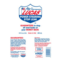 LUCAS Power Steering Stop Leak 12oz