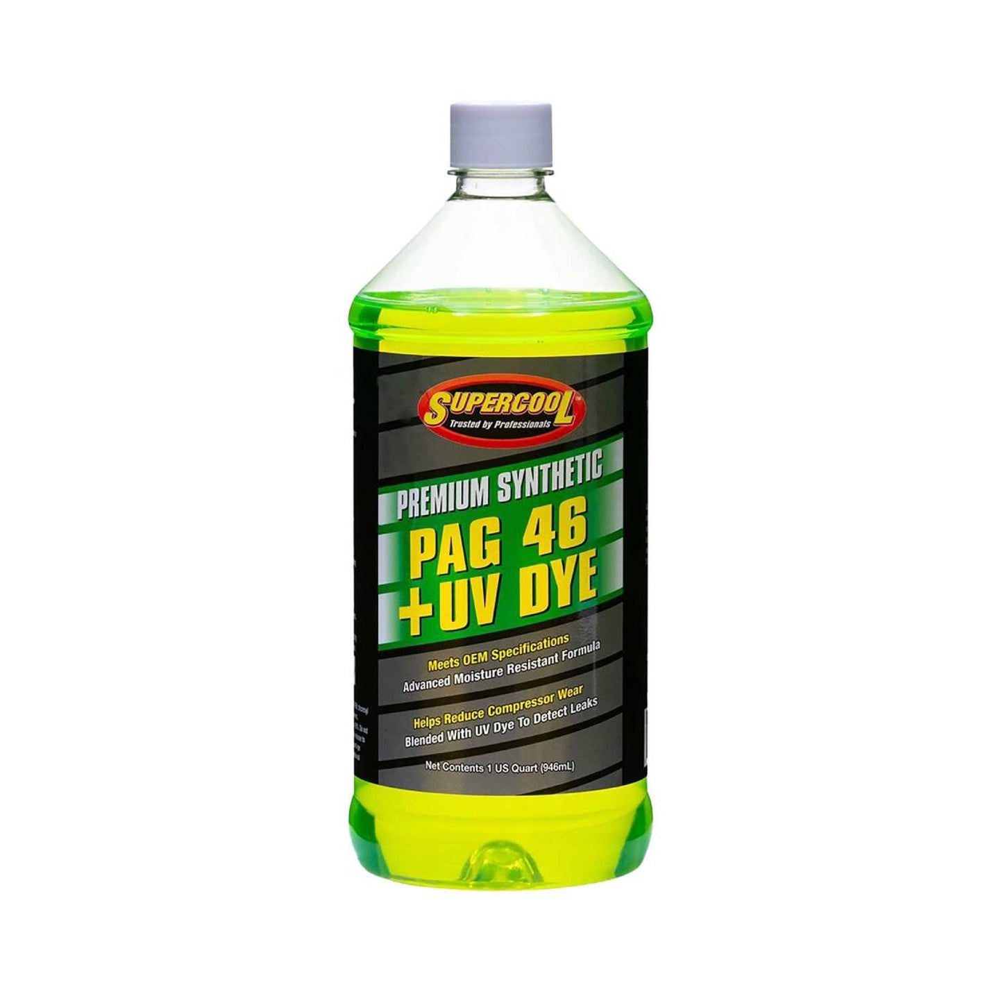 R134a Lubricant Synthetic PAG 46+UV DYE 32oz