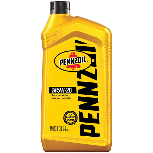 Penzoil Motor Oil Synthetic Blend SAE 5W-20 1Qt