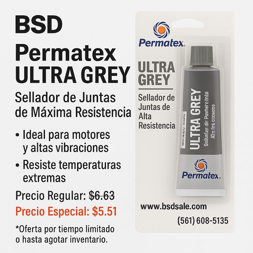 PERMATEX Gasket Maker Ultra Grey Silicone 3oz