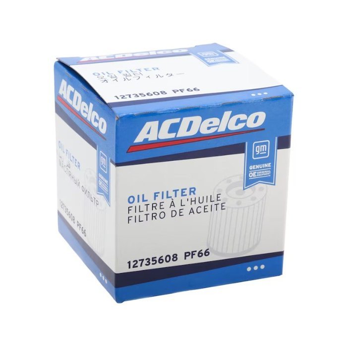 ACDelco Oil Filter PF66 / 12735608