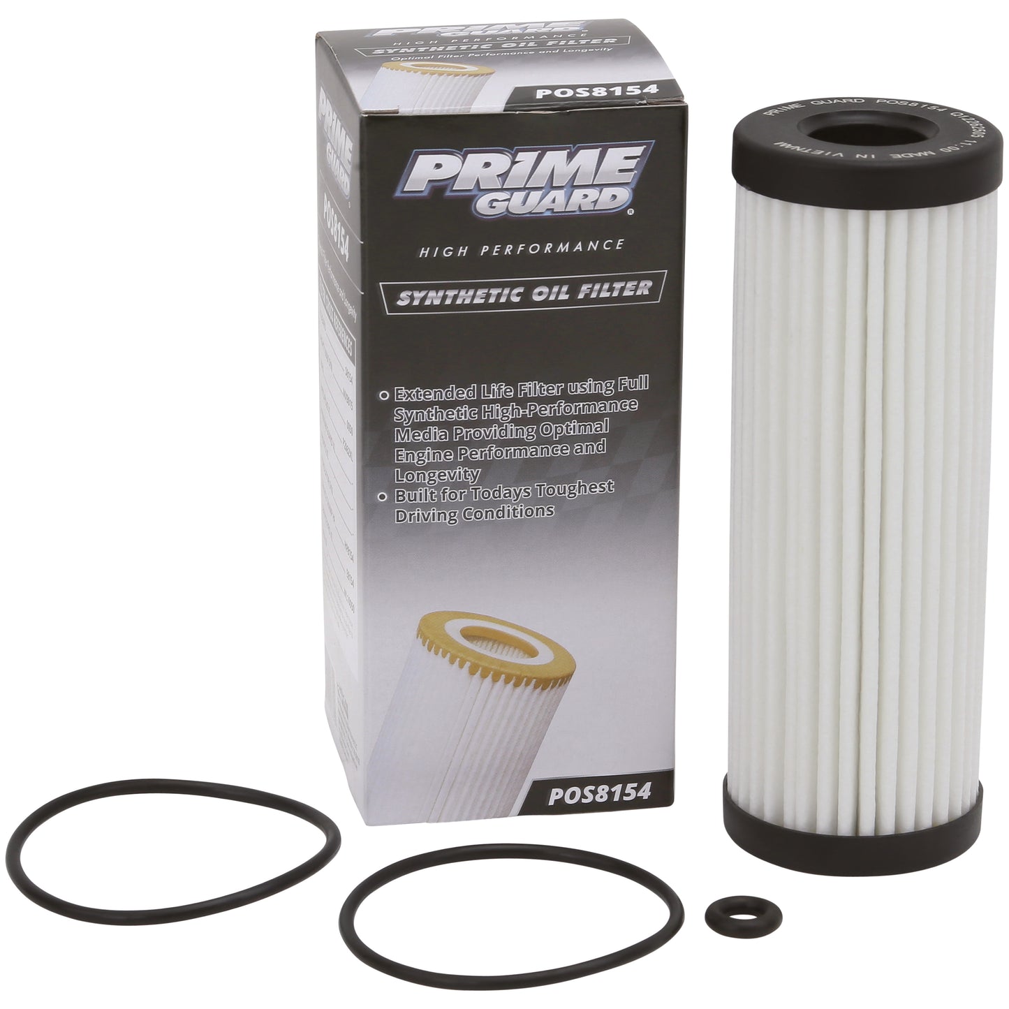 Engine Oil Filter Prime Guard Synthetic POS8154