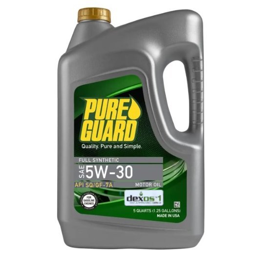 Pure Guard Full Synthetic 5W-30 Motor Oil – 5 Qt – API SQ / GF-7A – dexos1 Gen 3