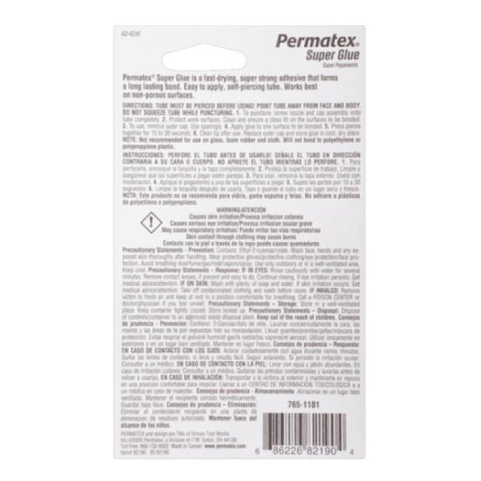 Permatex Super Glue 2Gr
