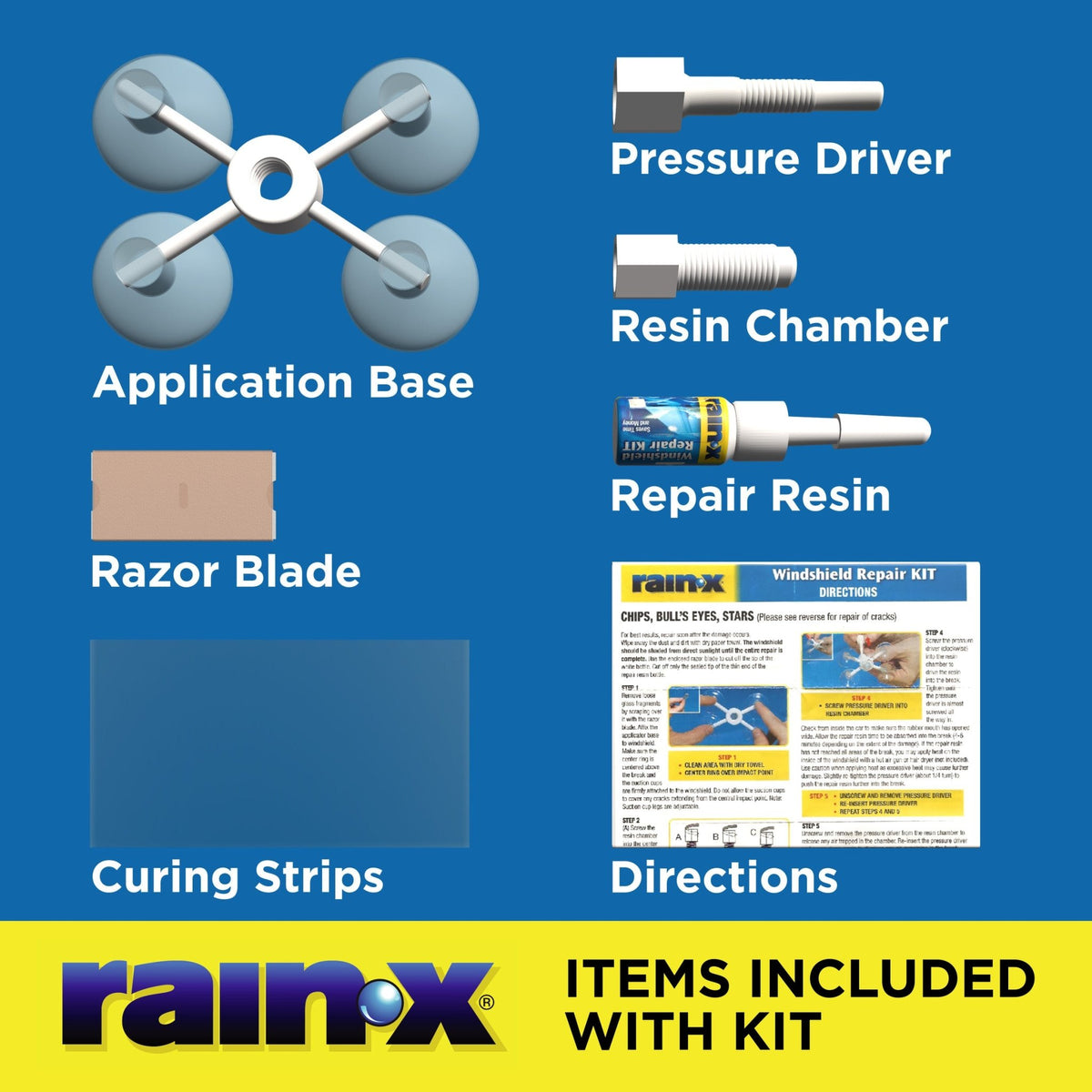Windshield Repair Kit Rain-X 600001