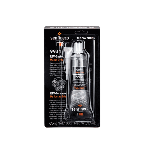 Senfineco Gasket Maker Ultra Grey Silicone 3.5oz (9934)