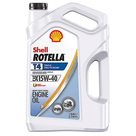 Shell Rotella T4 Heavy-Duty Motor Oil Diesel 15W-40 1GL