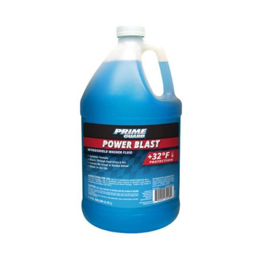 Prime Guard +32ºF POWER BLAST BLUE Wash Windshield Washer Fluid - 1 Gallon