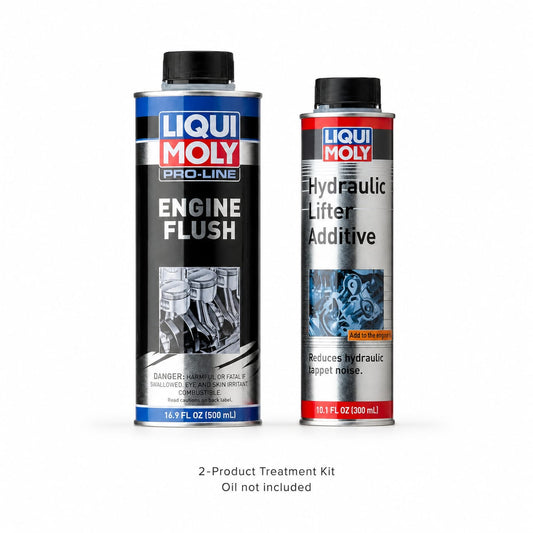 Liqui Moly Hydraulic Lifter Noise Kit – Engine Flush 2037 and Hydraulic Lifter Additive 20004