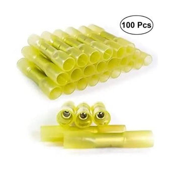 compare product Heat shrink Butt Connector Yellow 100 pcs (AWG 12–10)